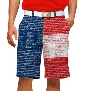 Loudmouth Golf USA Shorts